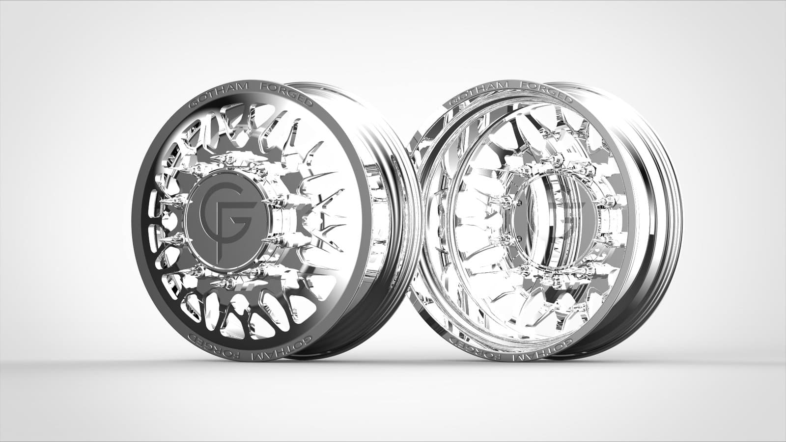Precision-engineered Gotham Forged wheel